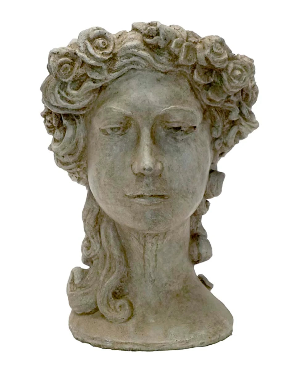 Rose Woman Head Planter