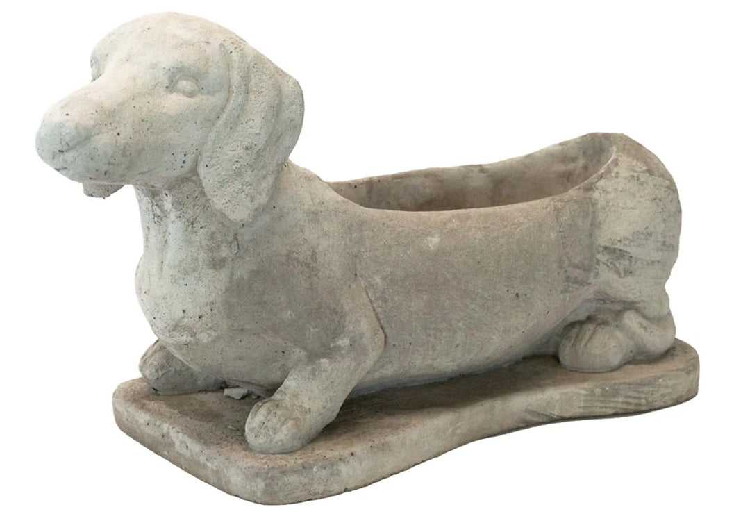 Dachshund Dog Planter