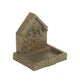 Statuary - Flower Birdhouse Feeder