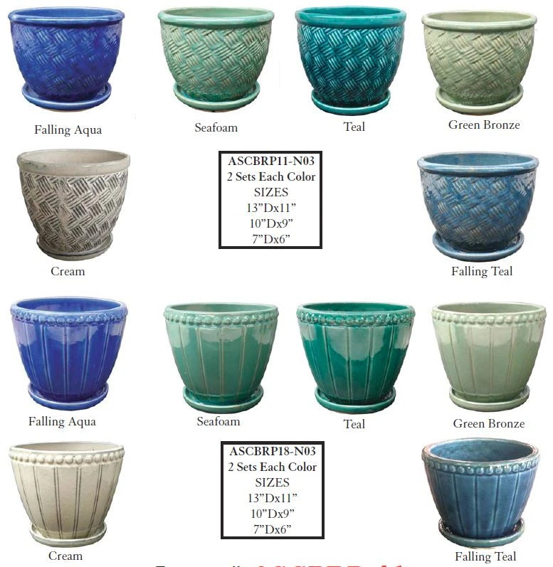 Glazed Indoor Pottery - Small Assorted