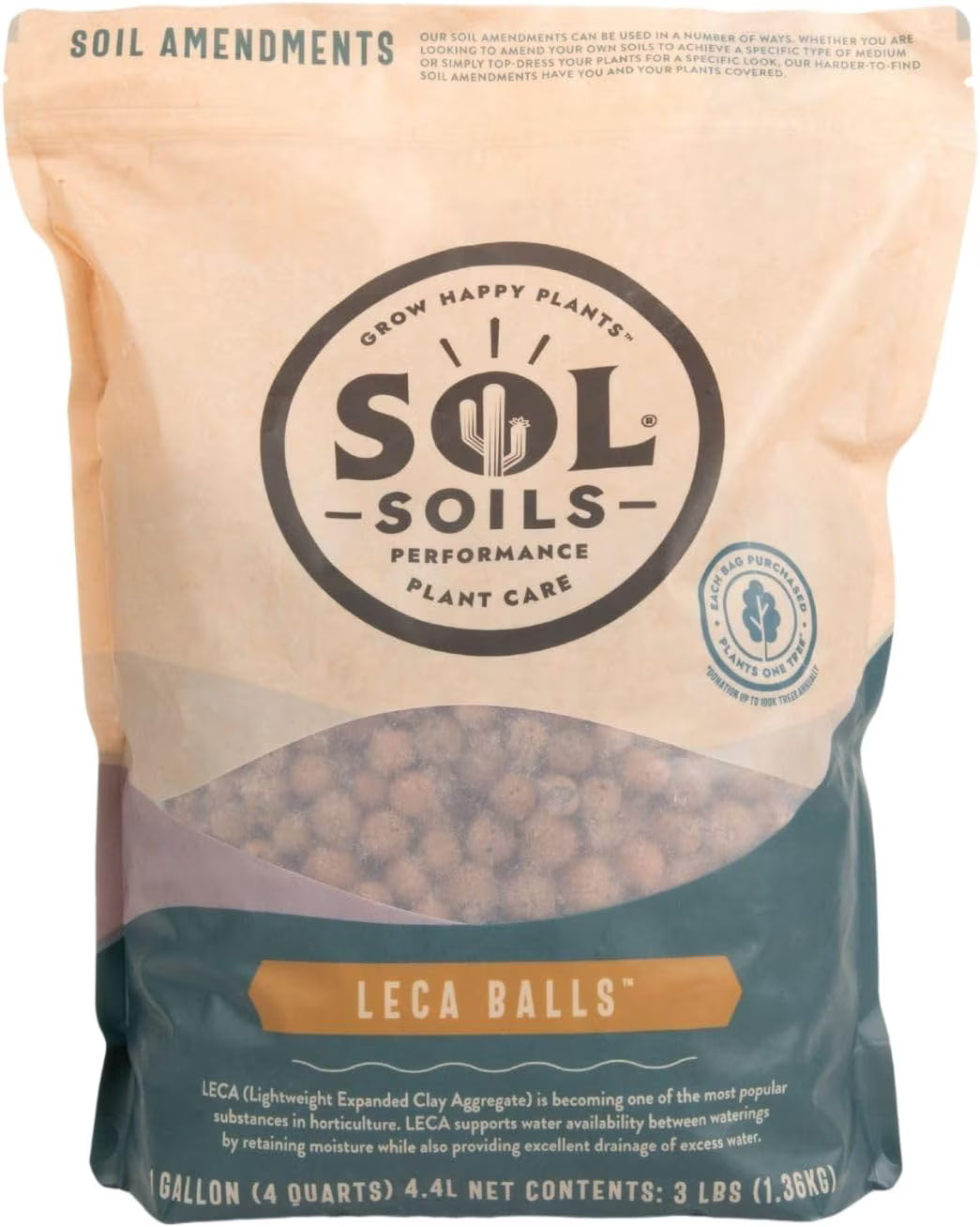 Leca Balls - 4 qt Soil