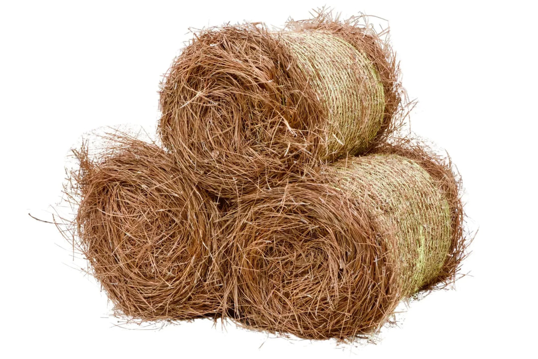 Pine needles/pine straw - round bale